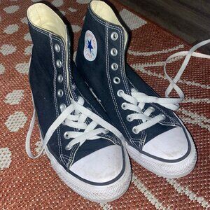 Black High Top Converse